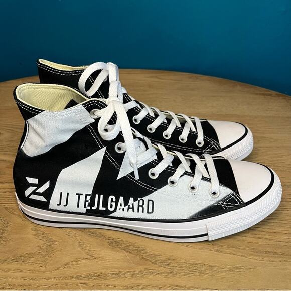Converse All Star Zenlinez JJ Tejlgaard Custom Chuck Taylor High Top Sneaker - Picture 2 of 10